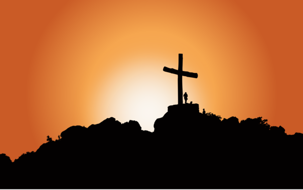 Free Christian Sky Cross Silhouette Clipart Clipart Transparent Background