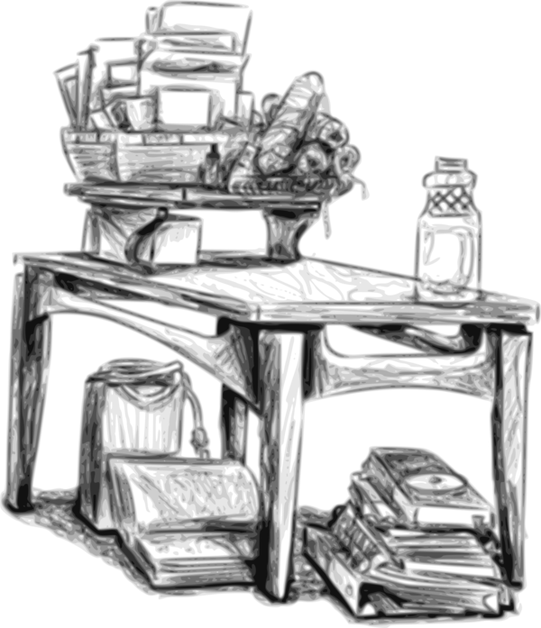 Free Coffee Furniture Table Black And White Clipart Clipart Transparent Background