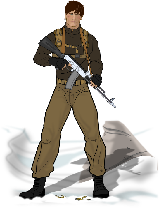 Free Soldier Standing Weapon Soldier Clipart Clipart Transparent Background