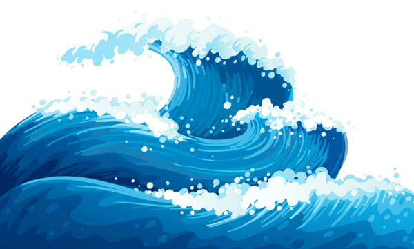 Free Ocean Water Wave Aqua Clipart Clipart Transparent Background