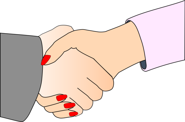 Free Handshake Hand Finger Thumb Clipart Clipart Transparent Background