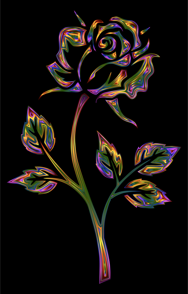 Free Rose Flower Flora Plant Clipart Clipart Transparent Background