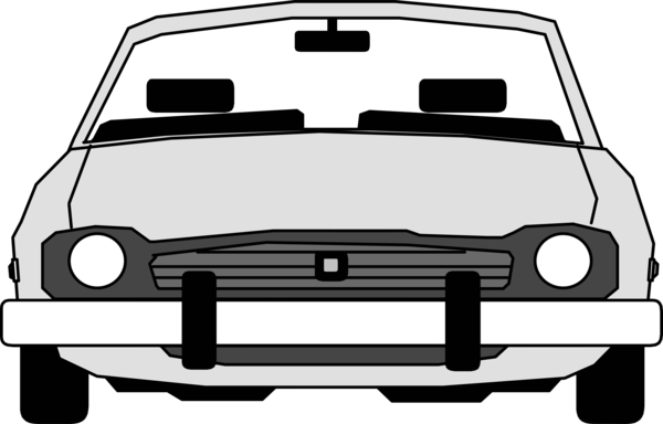 Free Car Car Vehicle Black And White Clipart Clipart Transparent Background