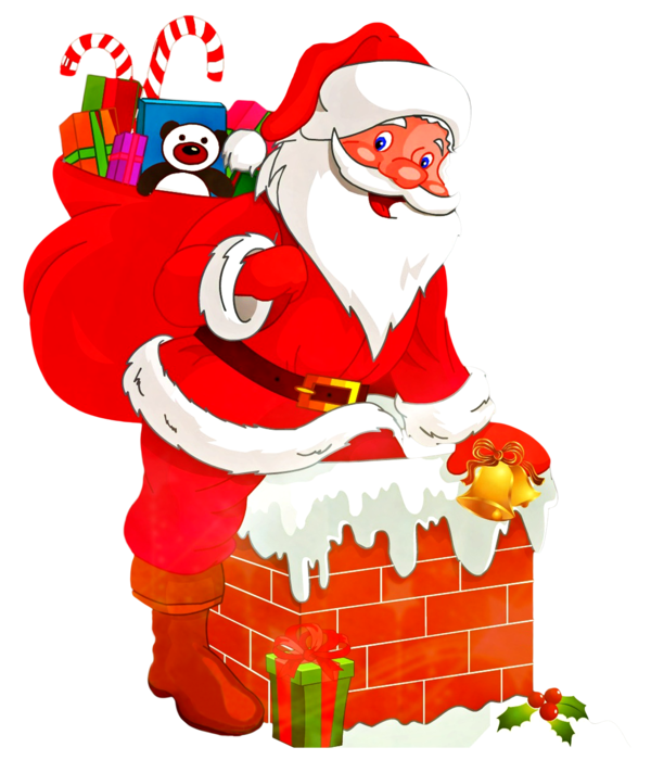 Free Tree Santa Claus Christmas Christmas Decoration Clipart Clipart Transparent Background