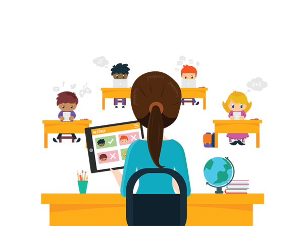 Free Classroom Cartoon Communication Line Clipart Clipart Transparent Background