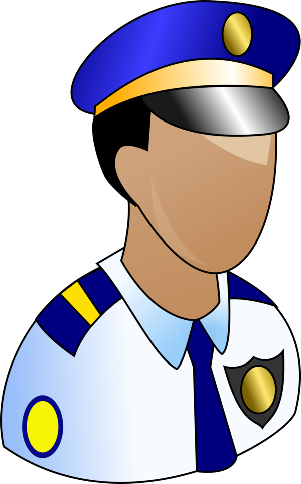 Free Police Headgear Line Security Clipart Clipart Transparent Background