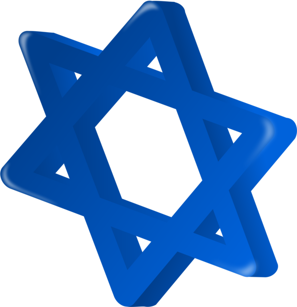 Free Jewish Cobalt Blue Electric Blue Triangle Clipart Clipart Transparent Background