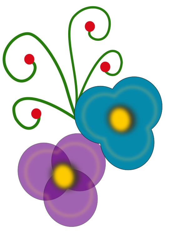 Free Spring Flower Petal Circle Clipart Clipart Transparent Background