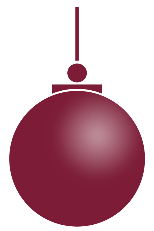 Free New Year Christmas Ornament Magenta Sphere Clipart Clipart Transparent Background