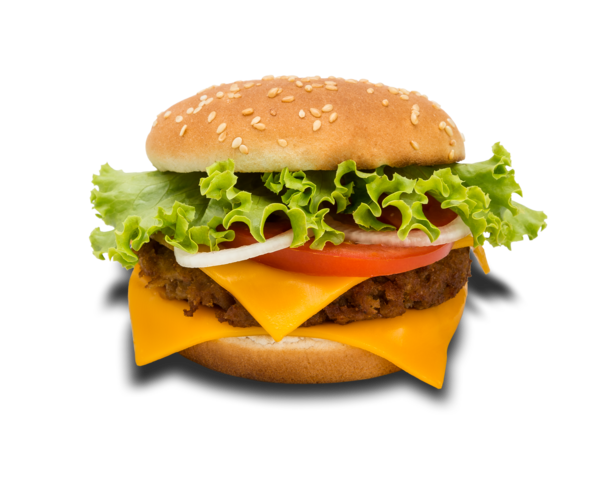 Free Meal Hamburger Fast Food Veggie Burger Clipart Clipart Transparent Background