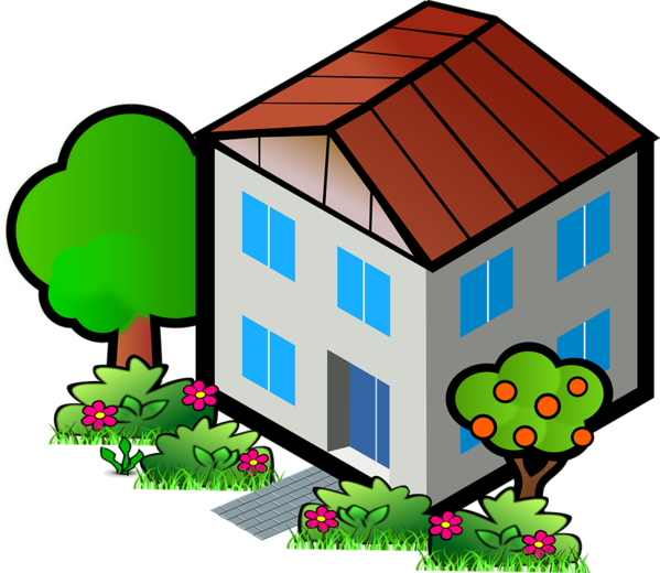 Free House House Line Home Clipart Clipart Transparent Background