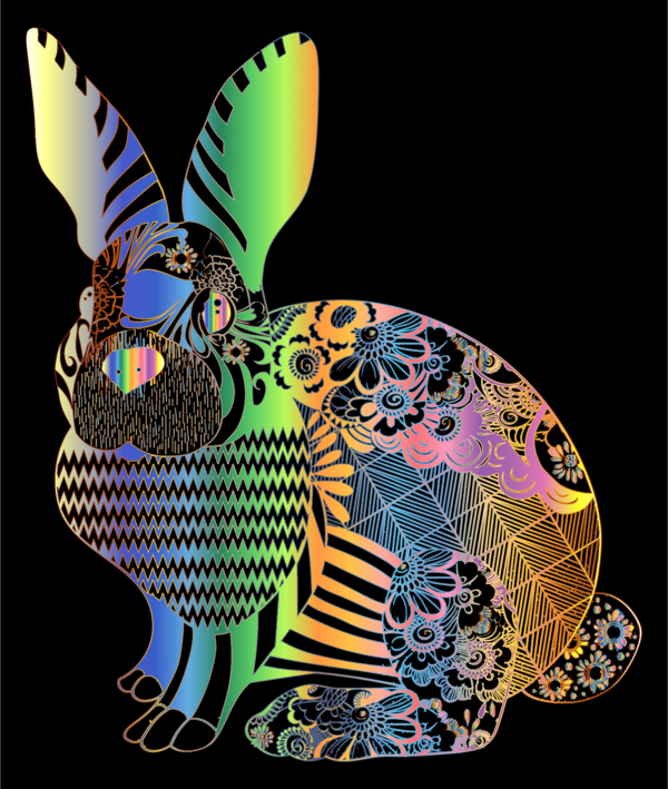Free Rabbit Rabbit Extinction Clipart Clipart Transparent Background