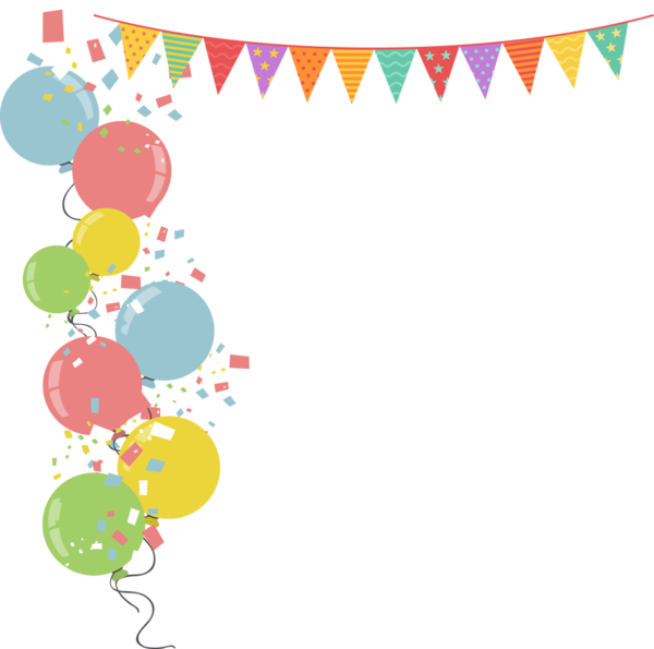 Free Birthday Text Line Area Clipart Clipart Transparent Background