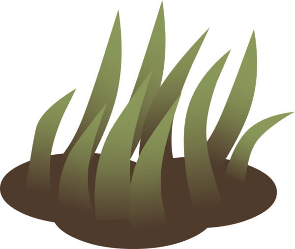 Free Lawn Leaf Grass Plant Clipart Clipart Transparent Background