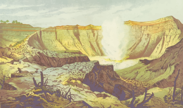 Free Landscape Painting Watercolor Paint Badlands Clipart Clipart Transparent Background