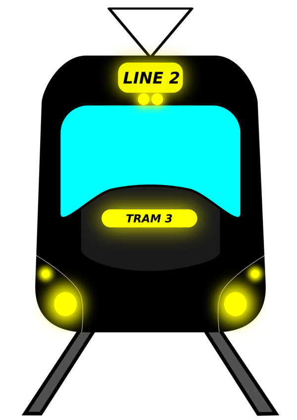 Free Train Technology Line Area Clipart Clipart Transparent Background