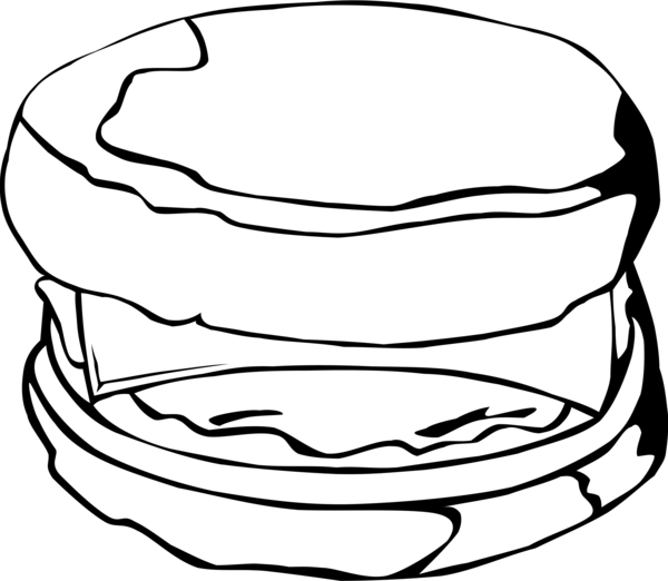 Free Breakfast Face Black And White Facial Expression Clipart Clipart Transparent Background