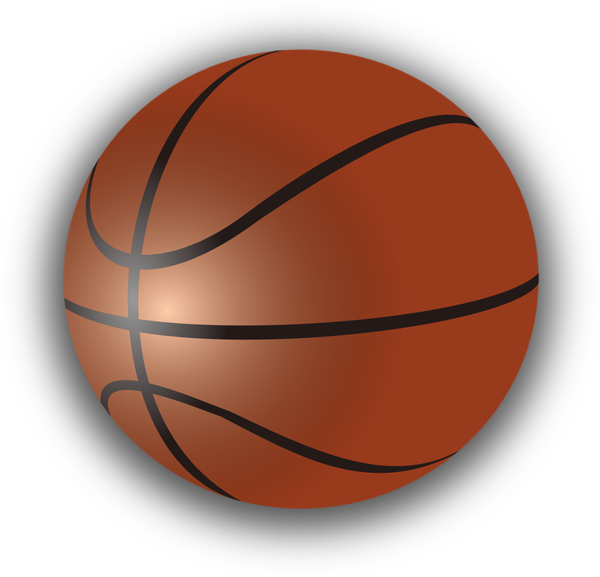 Free Basketball Ball Sphere Line Clipart Clipart Transparent Background