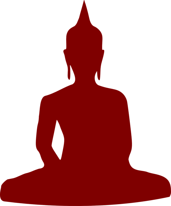 Free Buddhist Sitting Silhouette Meditation Clipart Clipart Transparent Background