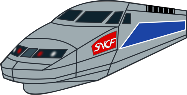 Free Water Transport Train High Speed Rail Clipart Clipart Transparent Background