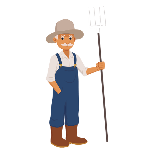 Free Farmer Clothing Standing Headgear Clipart Clipart Transparent Background