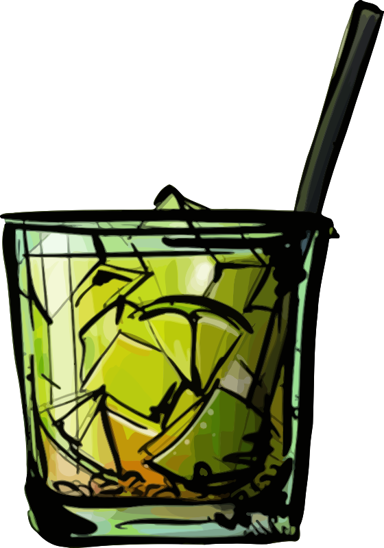 Free Cocktail Glass Rectangle Clipart Clipart Transparent Background