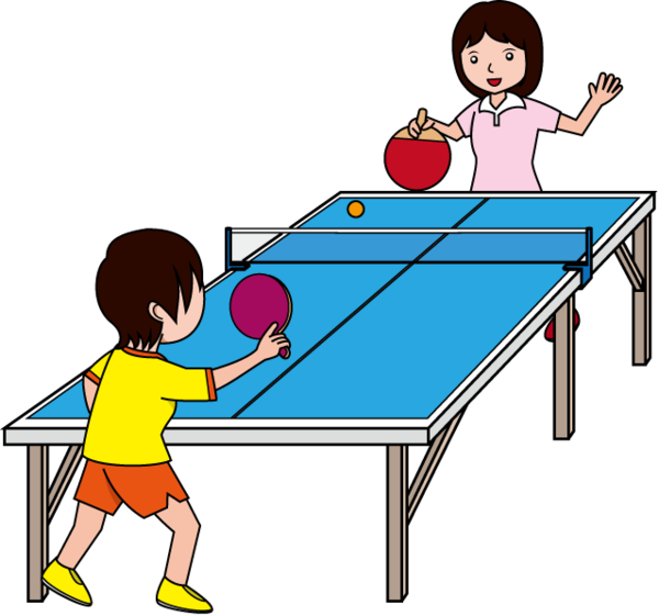 Free Tennis Play Table Furniture Clipart Clipart Transparent Background