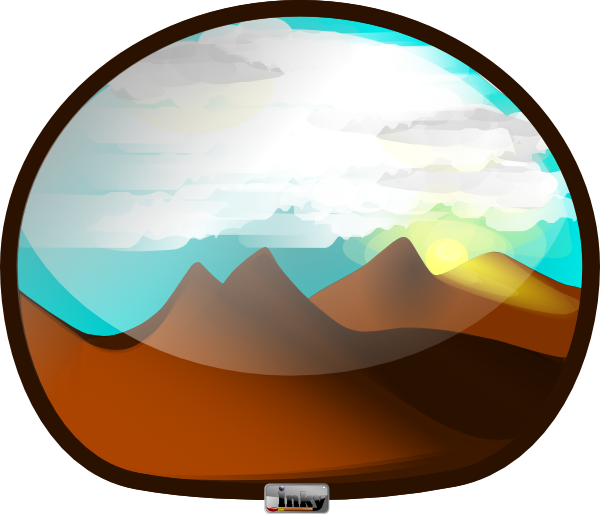 Free Landscape Sky Circle Clipart Clipart Transparent Background