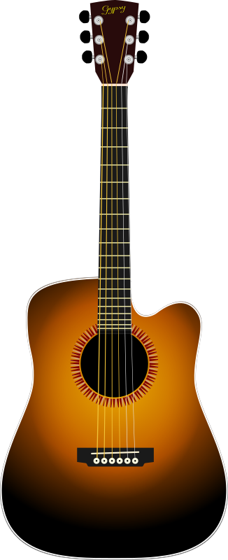 Free Christmas Guitar Musical Instrument Acoustic Guitar Clipart Clipart Transparent Background