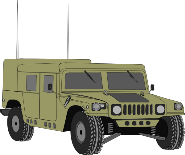 Free Tank Car Vehicle Humvee Clipart Clipart Transparent Background