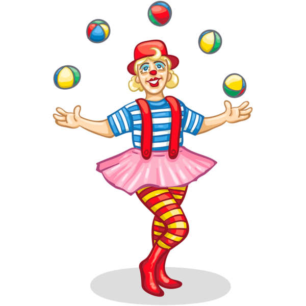 Free Clown Clown Entertainment Line Clipart Clipart Transparent Background