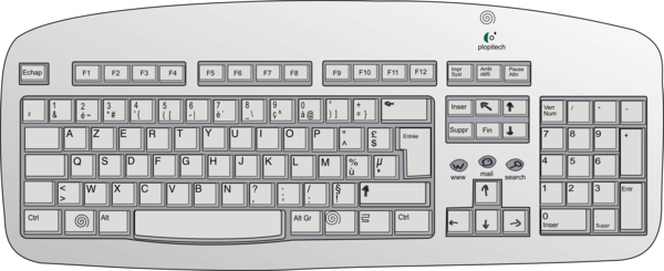 Free Phone Technology Input Device Computer Keyboard Clipart Clipart Transparent Background