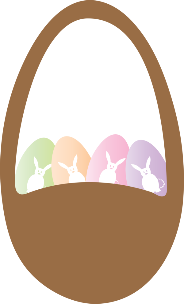 Free Easter Circle Oval Easter Egg Clipart Clipart Transparent Background