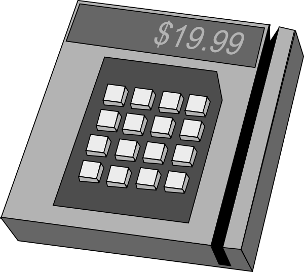 Free Cash Technology Numeric Keypad Hardware Clipart Clipart Transparent Background