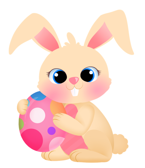 Free Rabbit Rabbit Stuffed Toy Easter Clipart Clipart Transparent Background