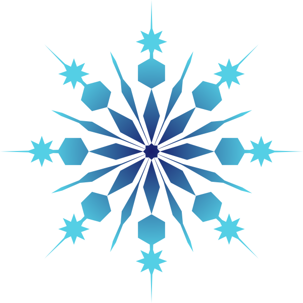Free Snowflake Symmetry Leaf Line Clipart Clipart Transparent Background