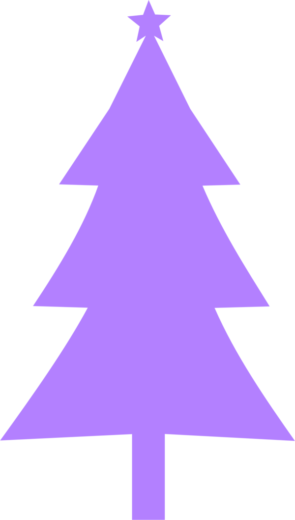 Free Leaf Christmas Tree Violet Tree Clipart Clipart Transparent Background