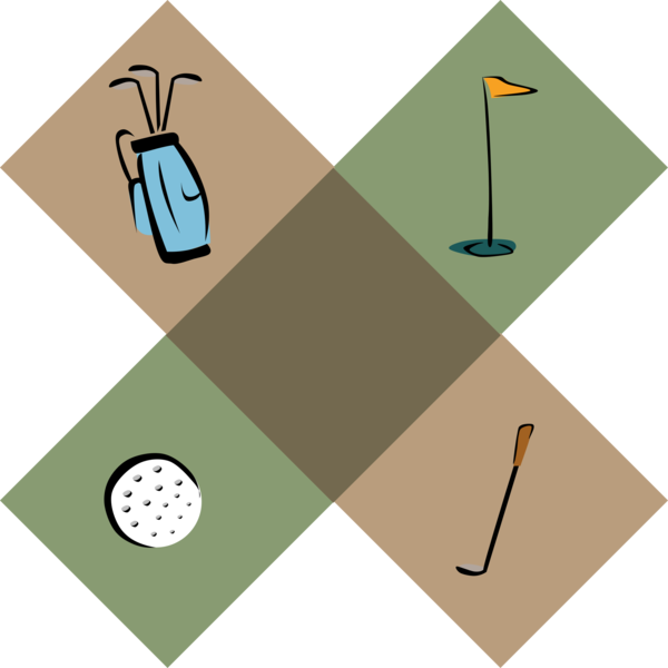 Free Golf Line Angle Diagram Clipart Clipart Transparent Background