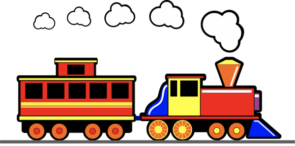 Free Train Vehicle Text Transport Clipart Clipart Transparent Background