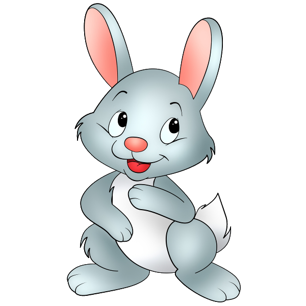 Free Rabbit Rabbit Cartoon Hare Clipart Clipart Transparent Background