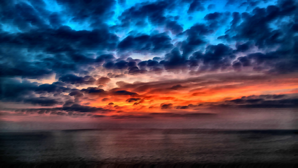 Free Landscape Sky Horizon Afterglow Clipart Clipart Transparent Background