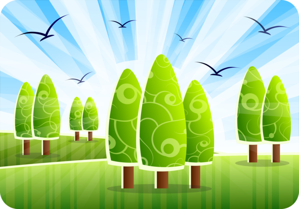 Free Landscape Leaf Plant Grass Clipart Clipart Transparent Background