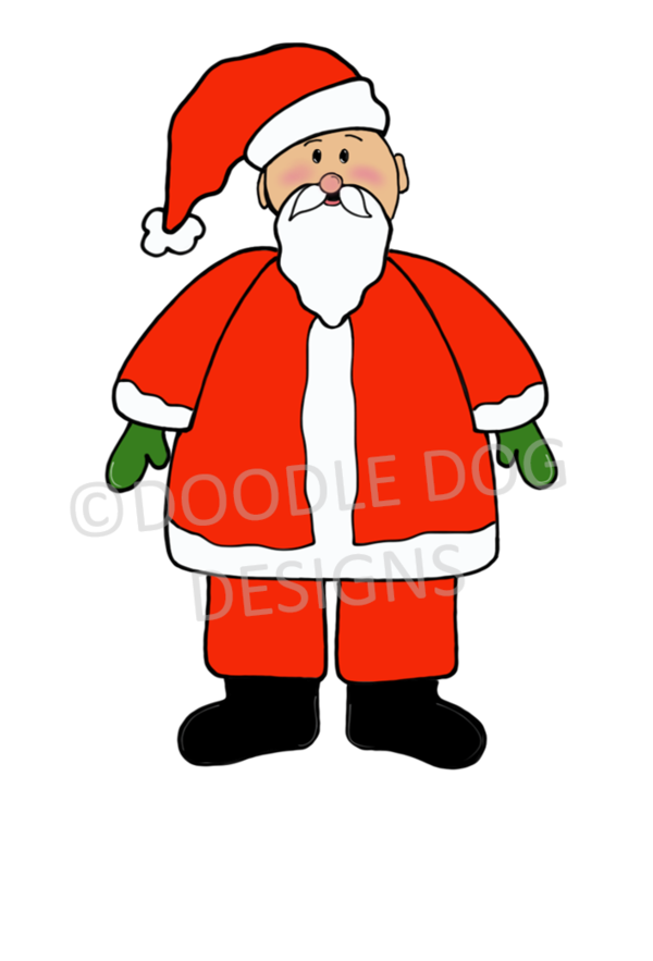 Free Tree Santa Claus Cartoon Hand Clipart Clipart Transparent Background