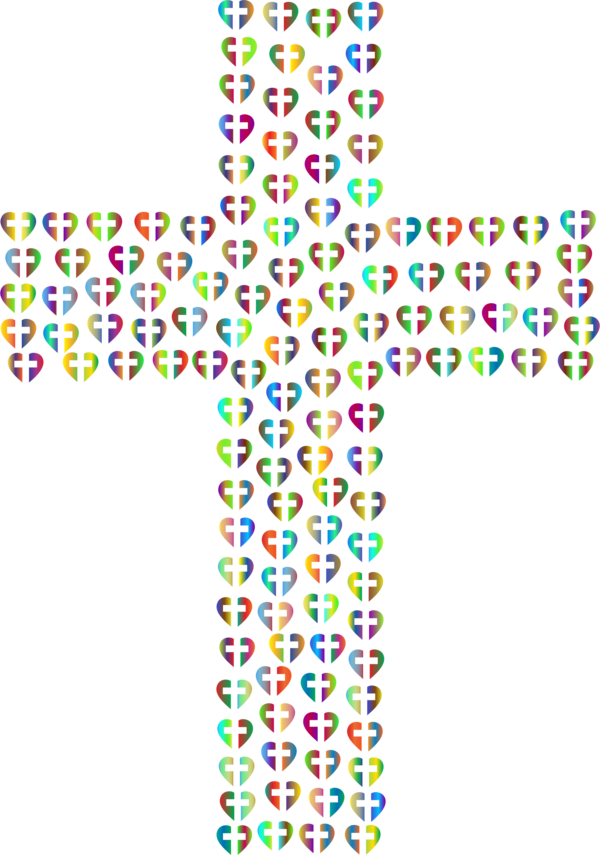 Free Christian Text Cross Symmetry Clipart Clipart Transparent Background