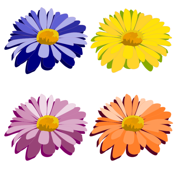 Free Daisy Flower Daisy Petal Clipart Clipart Transparent Background