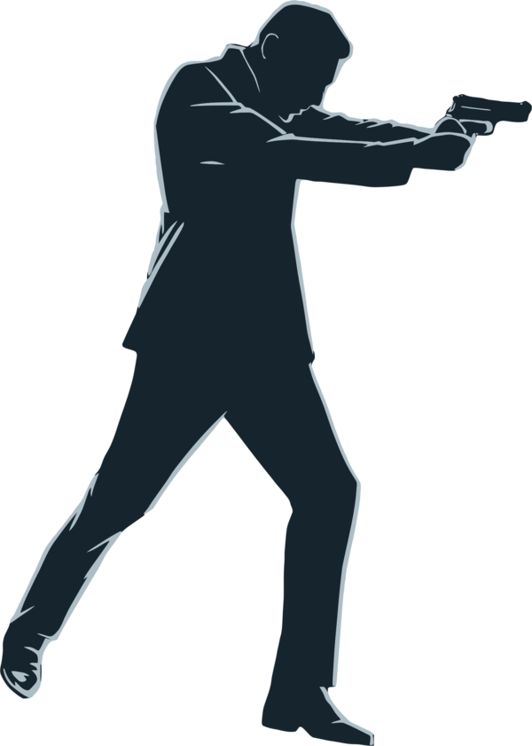 Free Gun Standing Joint Shoulder Clipart Clipart Transparent Background