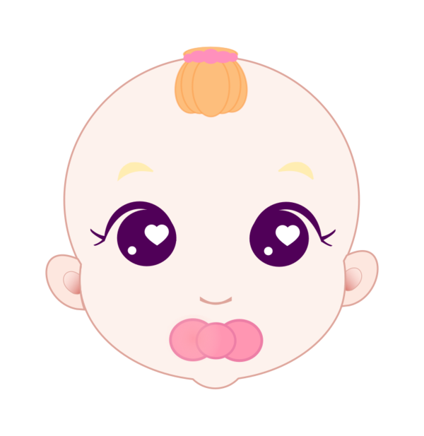 Free Baby Face Facial Expression Nose Clipart Clipart Transparent Background