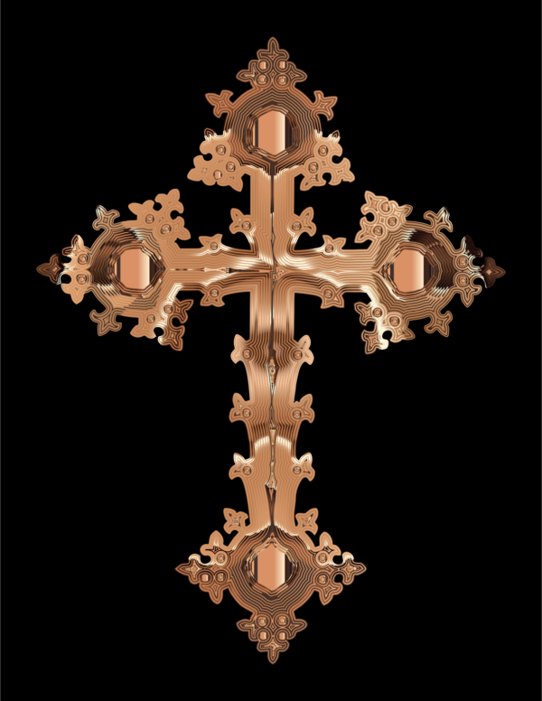 Free Christmas Cross Religious Item Crucifix Clipart Clipart Transparent Background