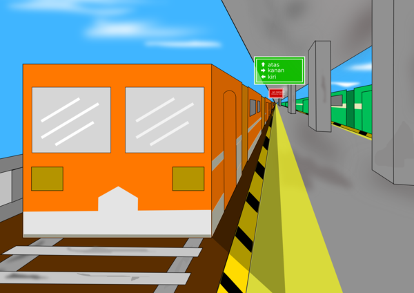 Free Train Line Area Angle Clipart Clipart Transparent Background