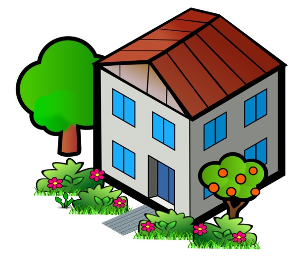 Free House Home House Residential Area Clipart Clipart Transparent Background